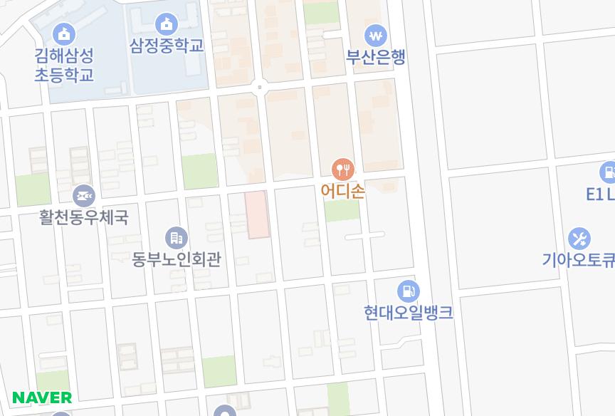 경상남도 김해시 어방동 삼성맥스빌 위치·실거래 시세 지도
