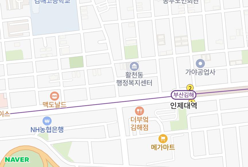 경상남도 김해시 삼정동 성우그랜드빌B 위치·실거래 시세 지도