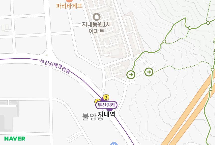 경상남도 김해시 지내동 지내청솔1차 위치·실거래 시세 지도