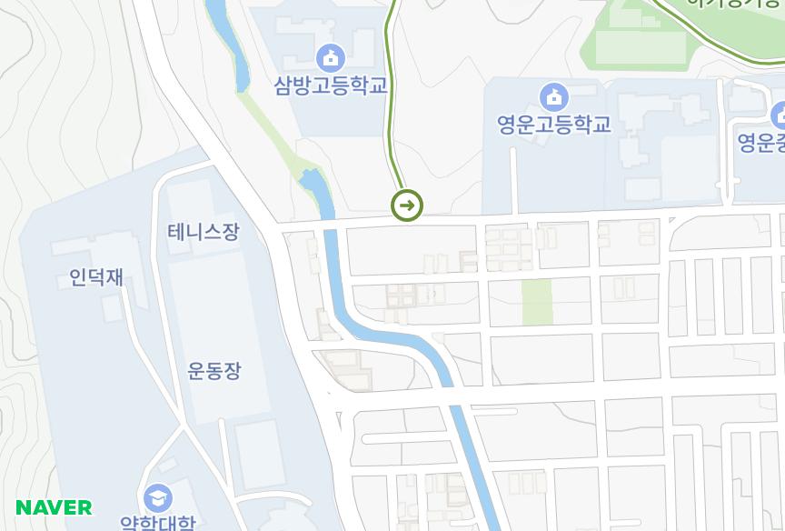 경상남도 김해시 삼방동 명보그린빌 위치·실거래 시세 지도
