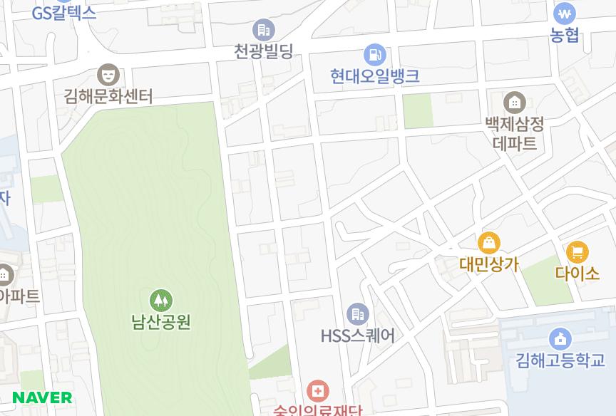 경상남도 김해시 삼정동 삼정동신쉐르빌2차 위치·실거래 시세 지도