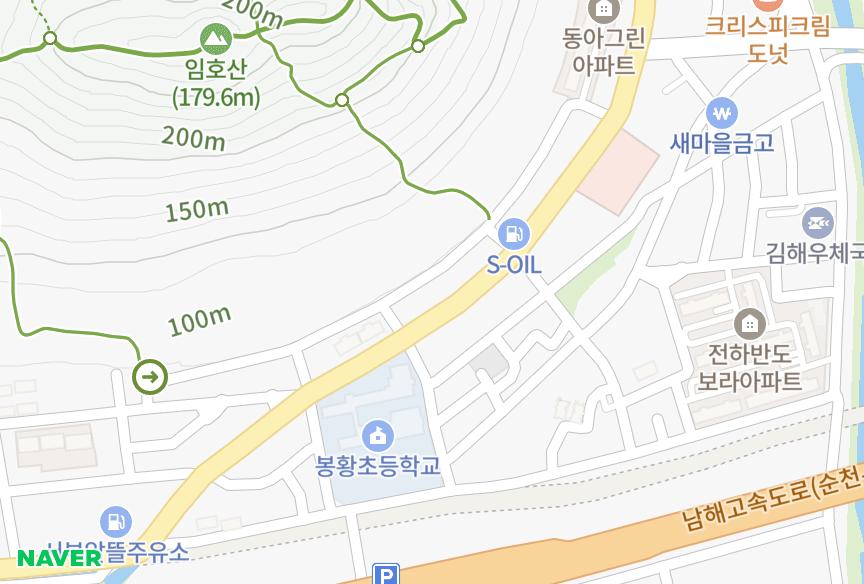 경상남도 김해시 흥동 두산리츠빌 위치·실거래 시세 지도