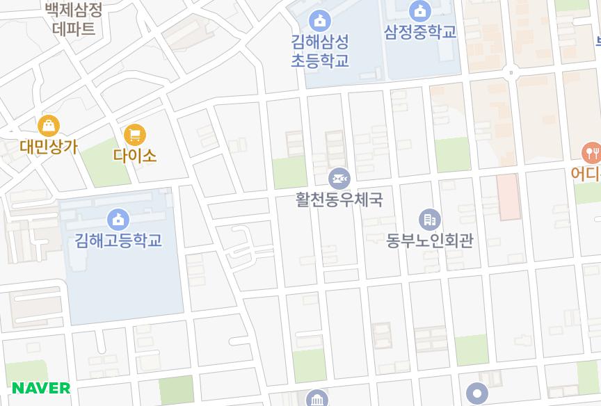 경상남도 김해시 삼정동 삼영빌라 위치·실거래 시세 지도