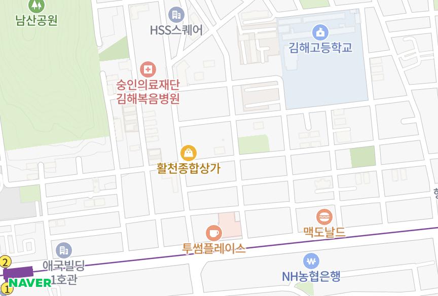 경상남도 김해시 삼정동 경주 위치·실거래 시세 지도