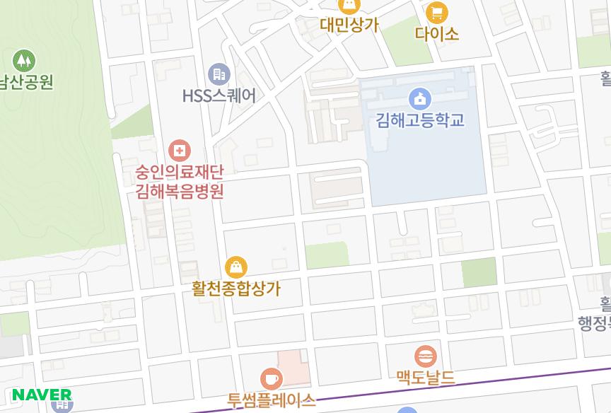 경상남도 김해시 삼정동 삼성빌라 위치·실거래 시세 지도