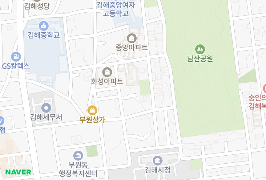 경상남도 김해시 부원동 성우메르빌 위치·실거래 시세 지도