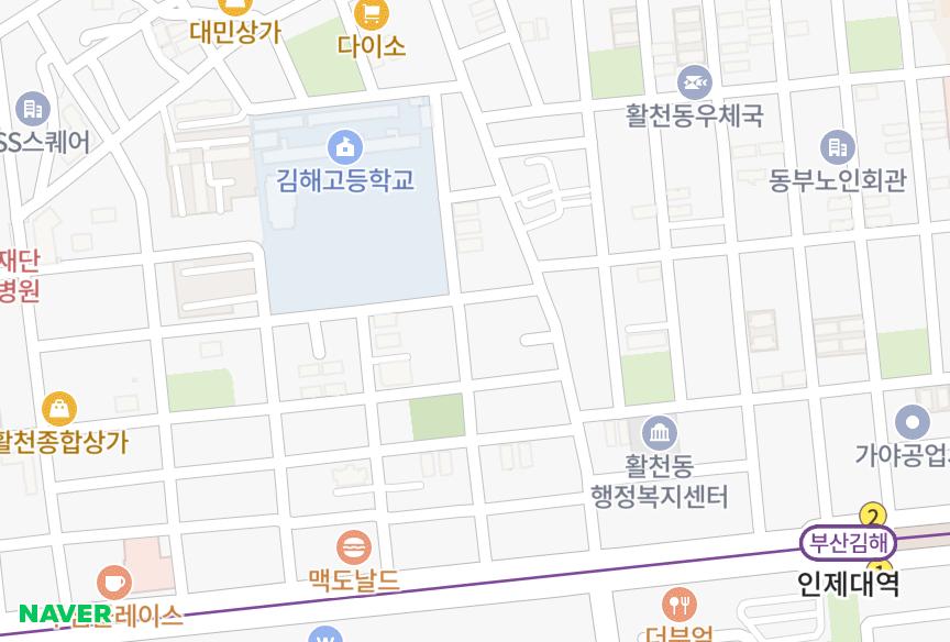 경상남도 김해시 삼정동 행운아트빌라 위치·실거래 시세 지도