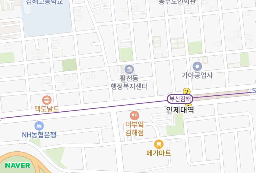 경상남도 김해시 삼정동 성우그랜드빌A 위치·실거래 시세 지도