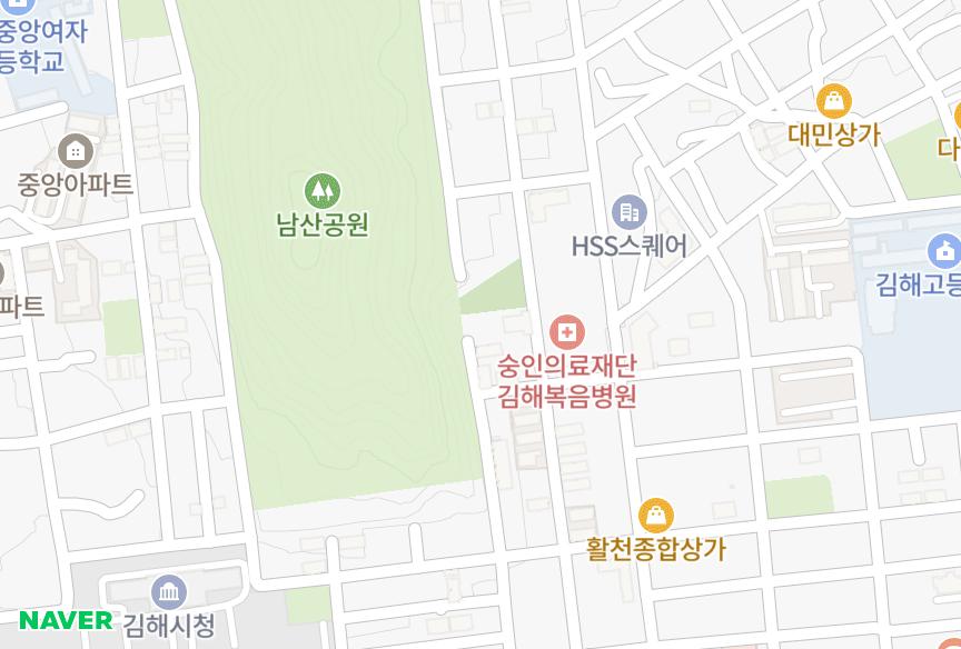 경상남도 김해시 삼정동 신일파크맨션 위치·실거래 시세 지도