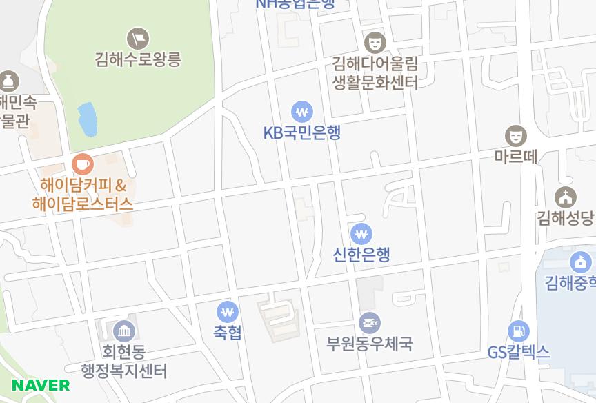 경상남도 김해시 서상동 더킹스카이 위치·실거래 시세 지도
