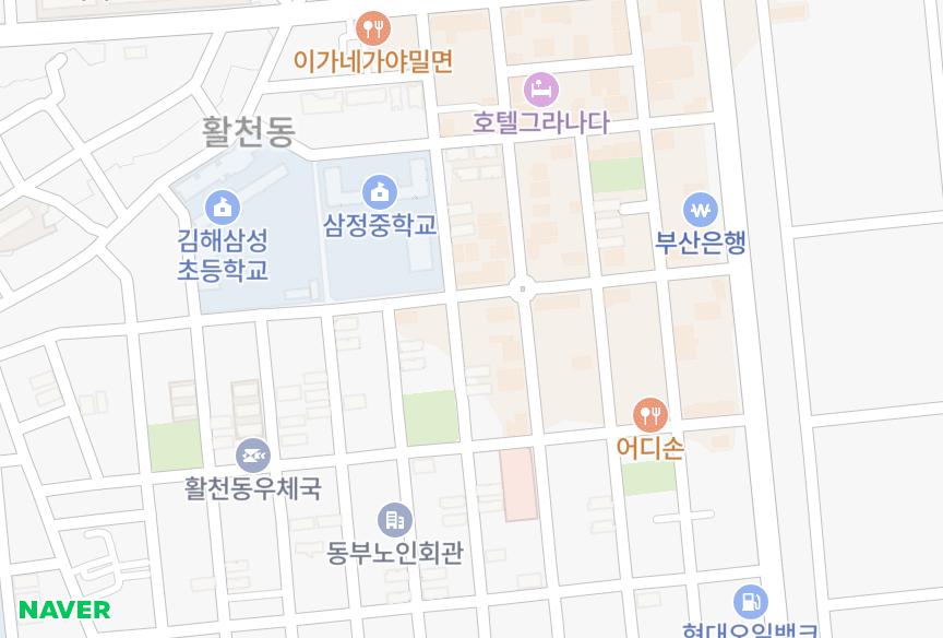 경상남도 김해시 삼정동 청구파크 위치·실거래 시세 지도