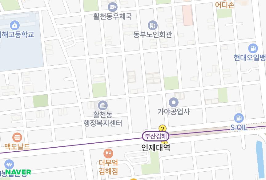 경상남도 김해시 삼정동 경성빌라2차 위치·실거래 시세 지도
