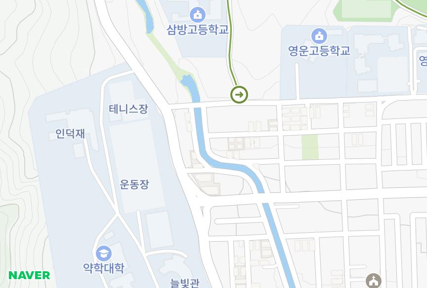 경상남도 김해시 삼방동 정원빌라 위치·실거래 시세 지도
