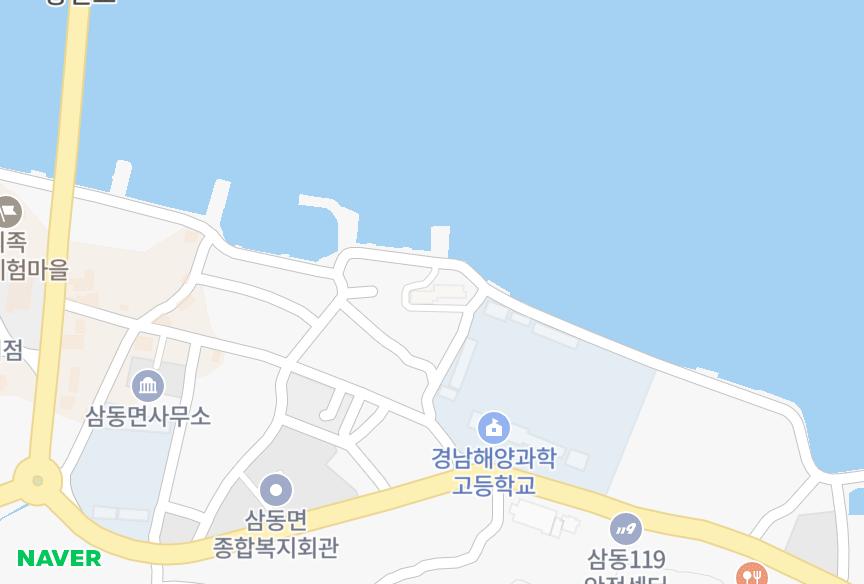 경상남도 남해군 삼동면 지족리 대아 위치·실거래 시세 지도