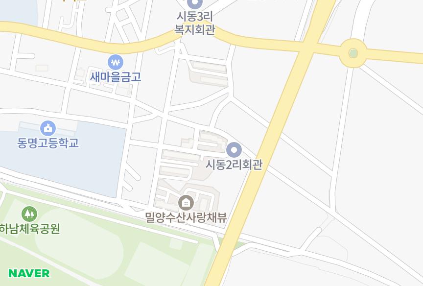 경상남도 밀양시 하남읍 수산리 부민삼우 위치·실거래 시세 지도
