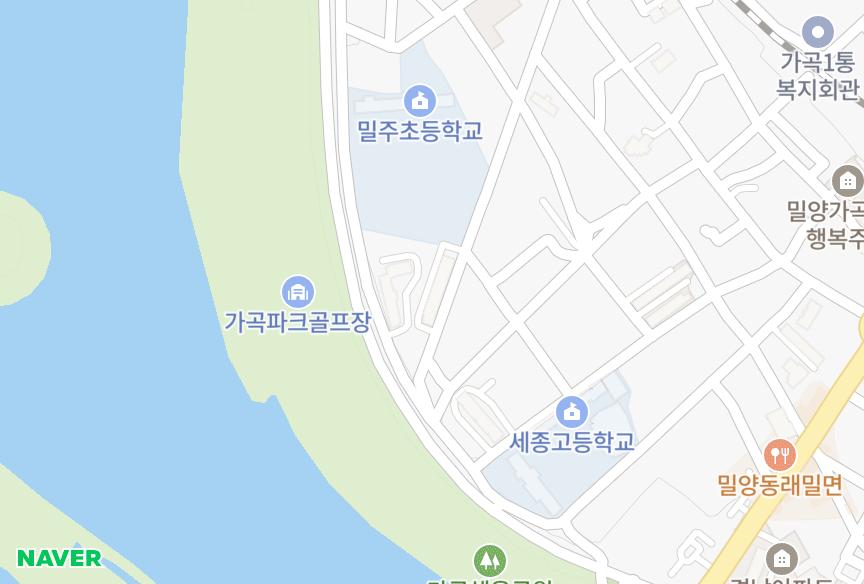 경상남도 밀양시 가곡동 용두맨션 위치·실거래 시세 지도