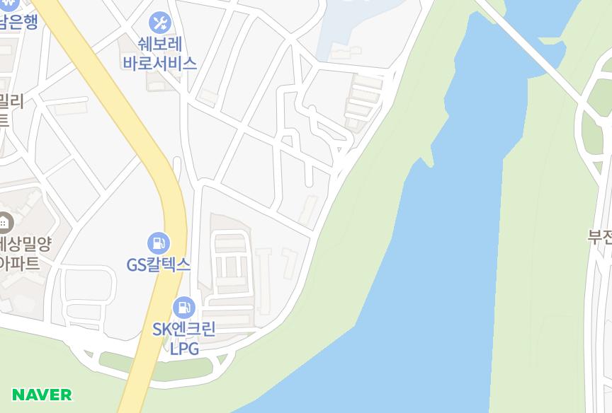 경상남도 밀양시 삼문동 삼문맨션 위치·실거래 시세 지도