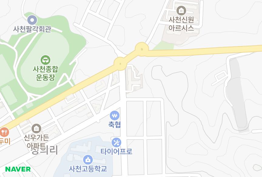 경상남도 사천시 사천읍 정의리 서일2차 위치·실거래 시세 지도