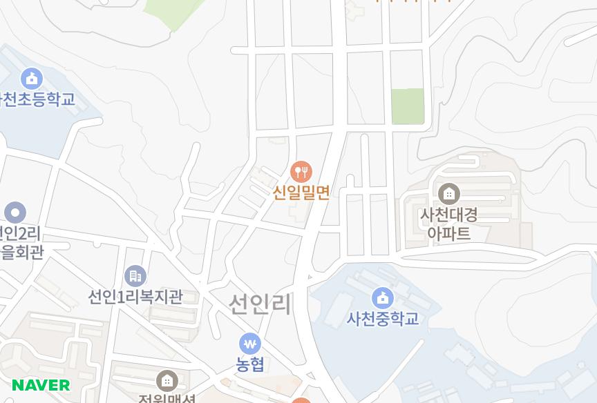 경상남도 사천시 사천읍 선인리 월아캐슬 위치·실거래 시세 지도