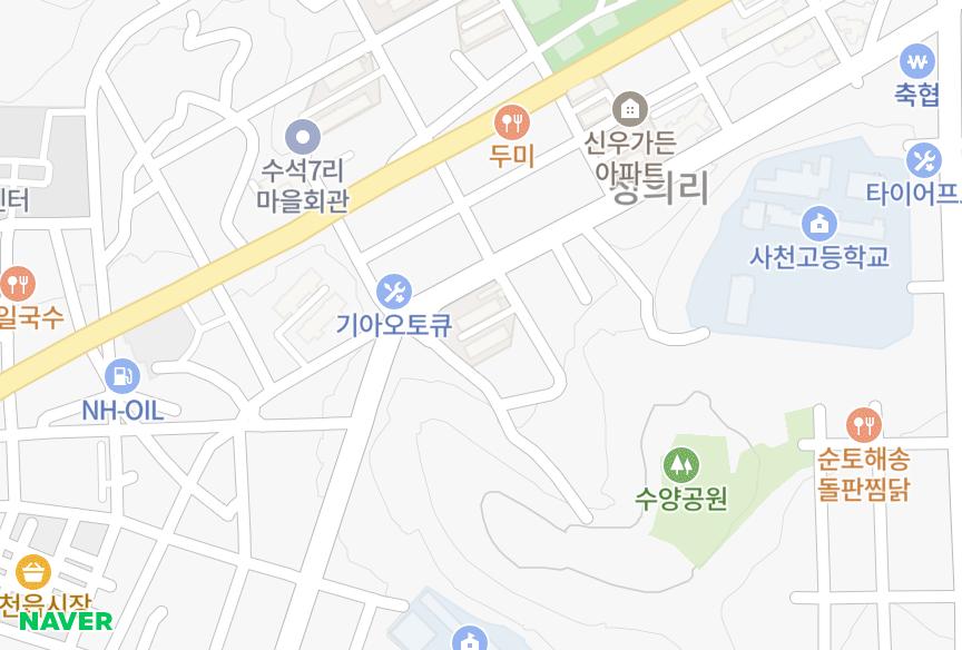 경상남도 사천시 사천읍 정의리 대명 위치·실거래 시세 지도