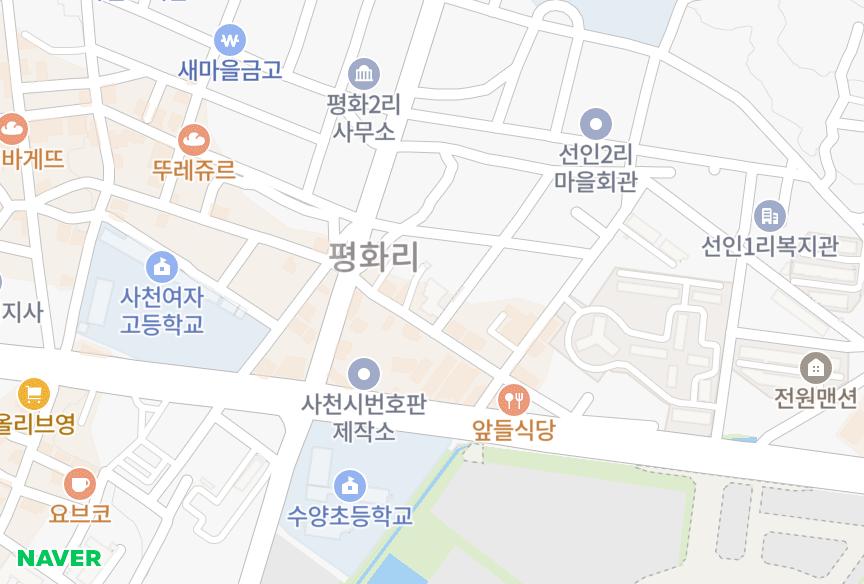경상남도 사천시 사천읍 평화리 신진타워맨션 위치·실거래 시세 지도