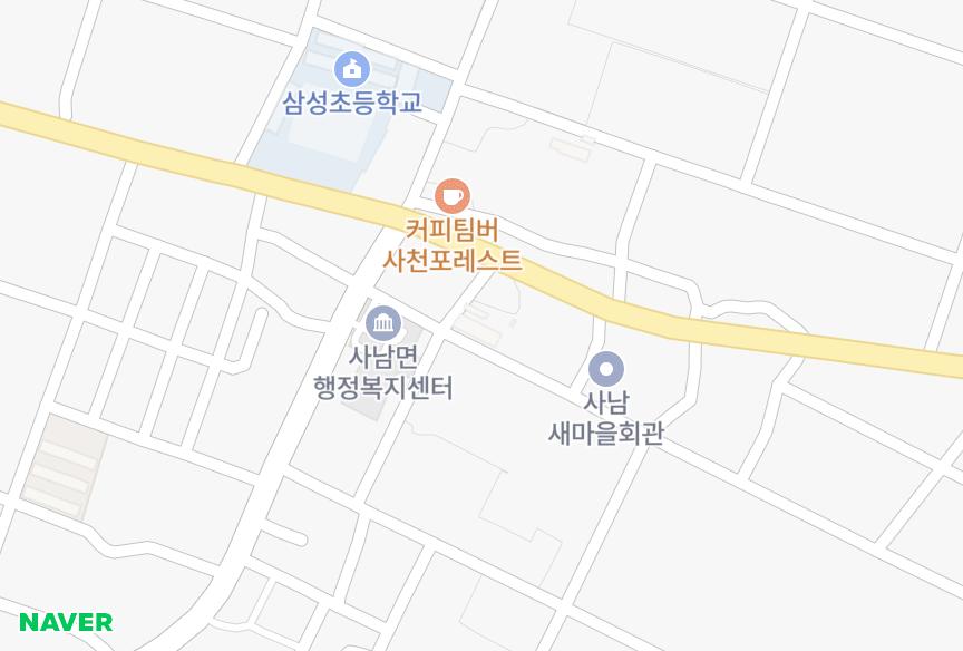 경상남도 사천시 사남면 화전리 태광빌라 위치·실거래 시세 지도