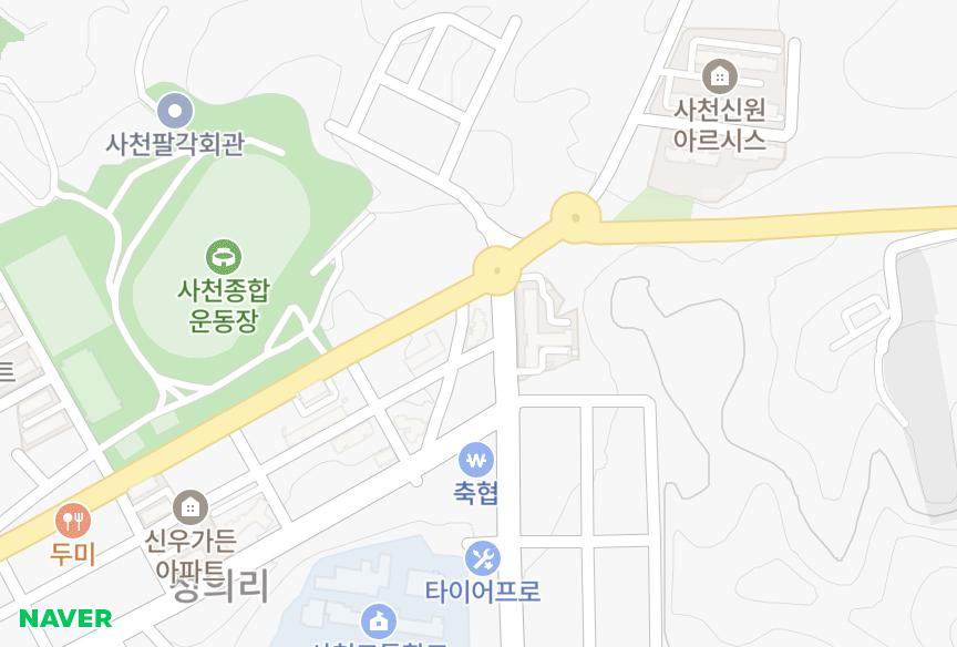 경상남도 사천시 사천읍 정의리 서일1차 위치·실거래 시세 지도