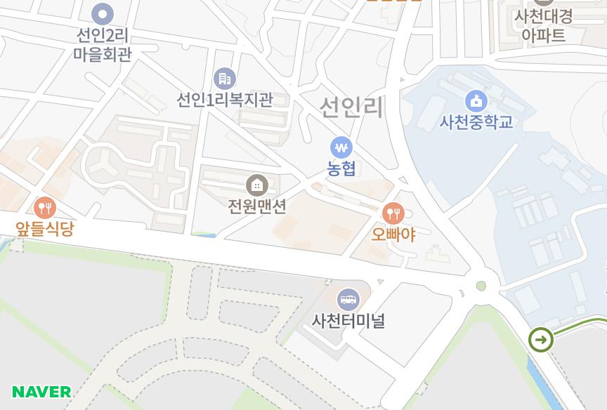 경상남도 사천시 사천읍 선인리 진성아트빌 위치·실거래 시세 지도