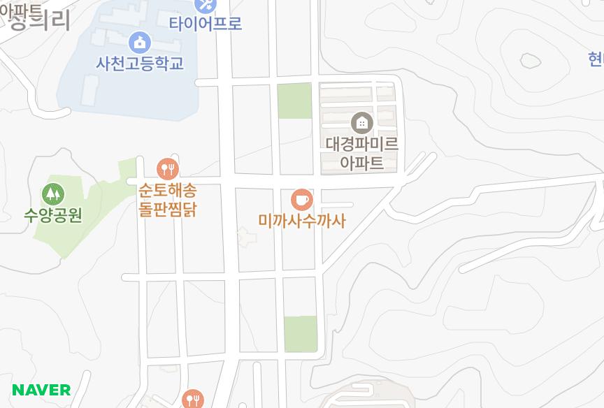 경상남도 사천시 사천읍 선인리 신흥아델리아 위치·실거래 시세 지도