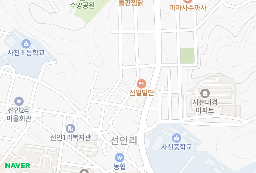 경상남도 사천시 사천읍 선인리 사천읍 선인리해비취1차 위치·실거래 시세 지도