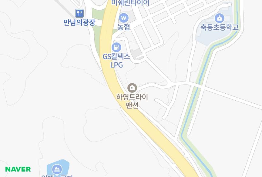 경상남도 사천시 축동면 배춘리 하영트라이맨션 위치·실거래 시세 지도