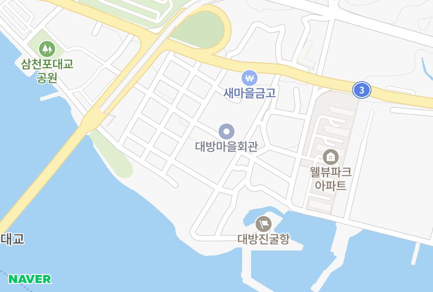 경상남도 사천시 대방동 삼아 위치·실거래 시세 지도