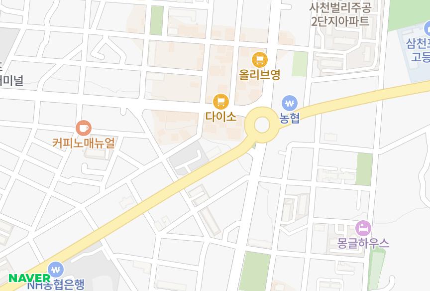 경상남도 사천시 벌리동 한국리치빌 위치·실거래 시세 지도