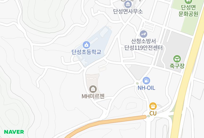 경상남도 산청군 단성면 성내리 태성목화맨션 위치·실거래 시세 지도