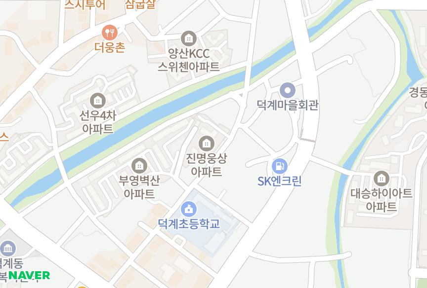 경상남도 양산시 덕계동 진명웅상쇼핑 위치·실거래 시세 지도