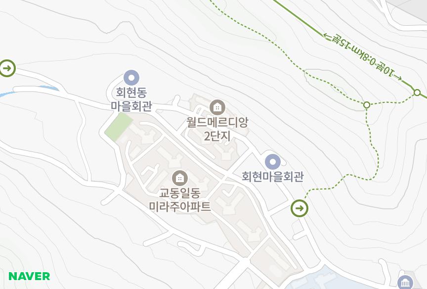 경상남도 양산시 교동 양산월드메르디앙에뜨젠1단지 위치·실거래 시세 지도