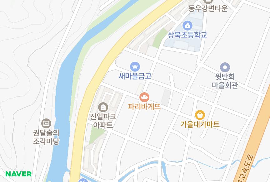 경상남도 양산시 상북면 석계리 우신스포렉스 위치·실거래 시세 지도