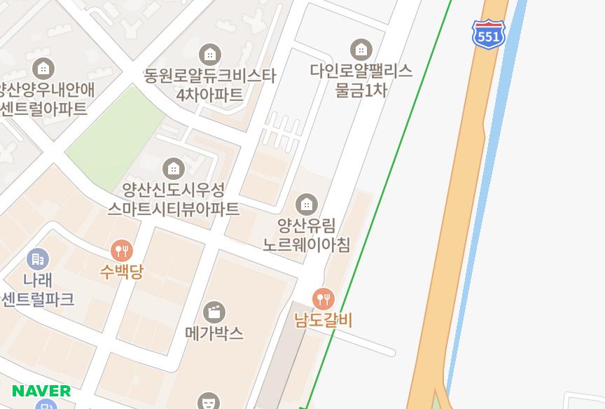경상남도 양산시 물금읍 가촌리 양산유림노르웨이아침 위치·실거래 시세 지도