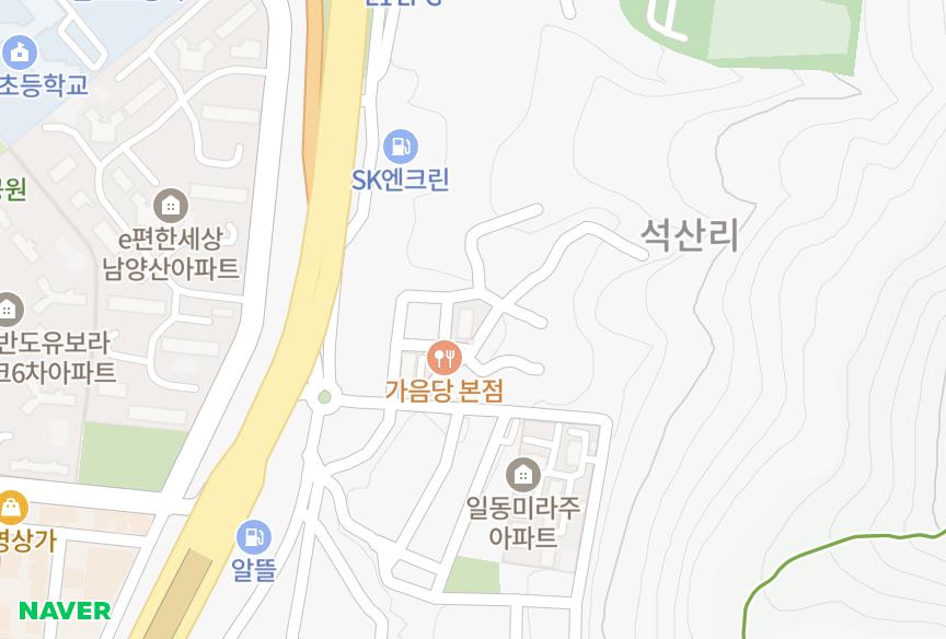 경상남도 양산시 동면 석산리 신우석산 위치·실거래 시세 지도