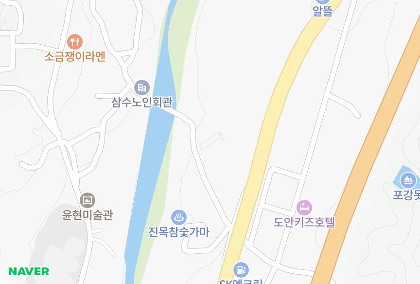 경상남도 양산시 하북면 백록리 옥수 위치·실거래 시세 지도
