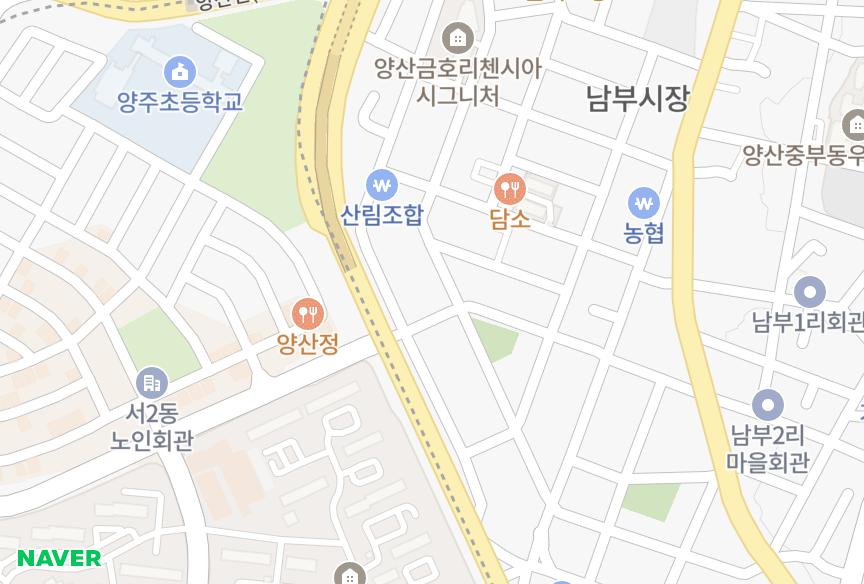 경상남도 양산시 중부동 재천에이스빌라 위치·실거래 시세 지도
