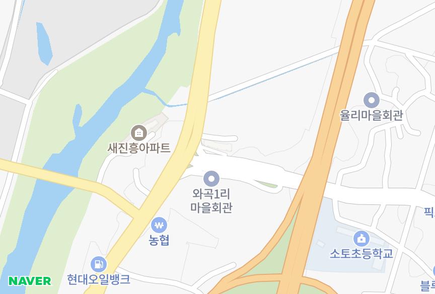 경상남도 양산시 상북면 소토리 토원 위치·실거래 시세 지도