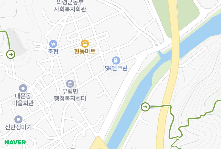 경상남도 의령군 부림면 신반리 상진들국화맨션 위치·실거래 시세 지도