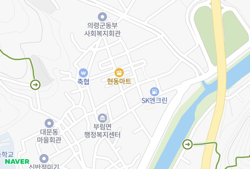 경상남도 의령군 부림면 신반리 신반유니빌 위치·실거래 시세 지도