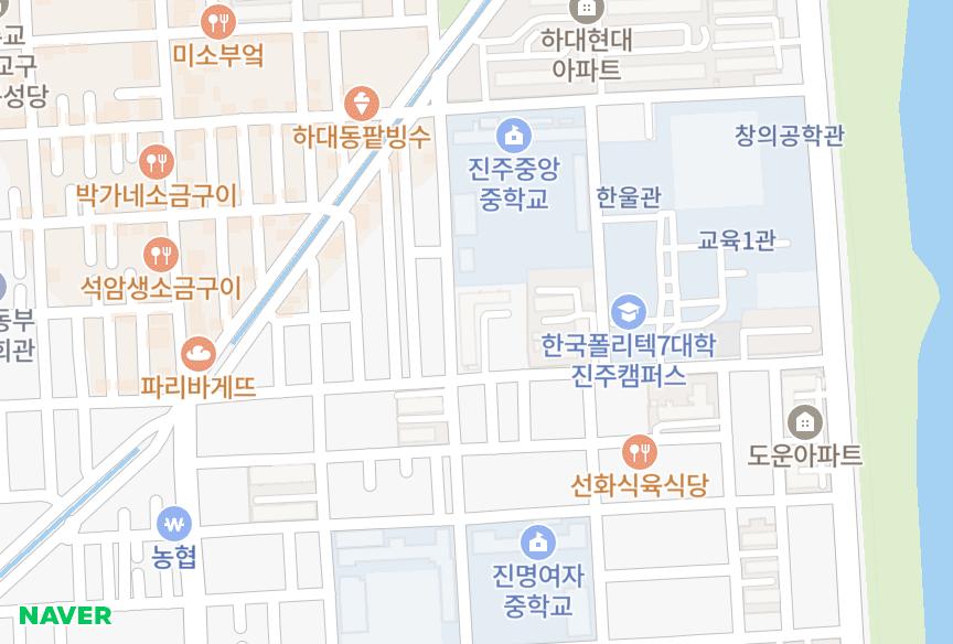 경상남도 진주시 하대동 성창조합주택 위치·실거래 시세 지도