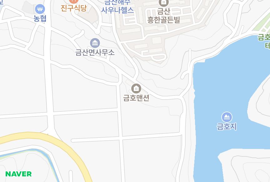 경상남도 진주시 금산면 중천리 금호맨션 위치·실거래 시세 지도