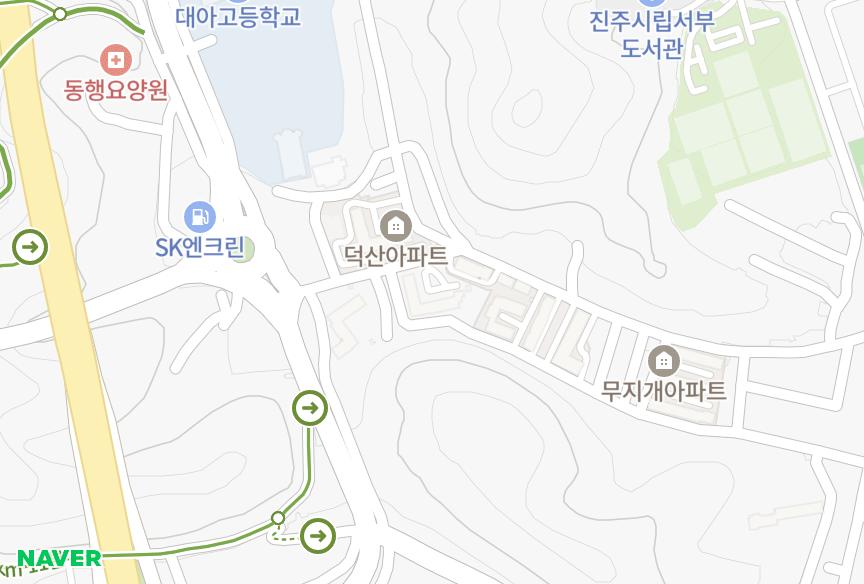 경상남도 진주시 이현동 이현진주그린빌라 위치·실거래 시세 지도