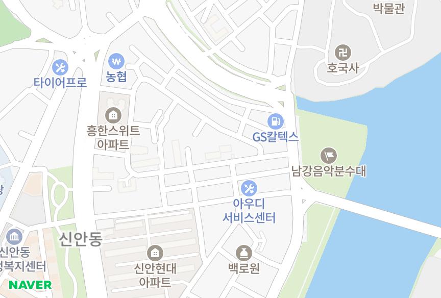 경상남도 진주시 신안동 대화리네르빌 위치·실거래 시세 지도