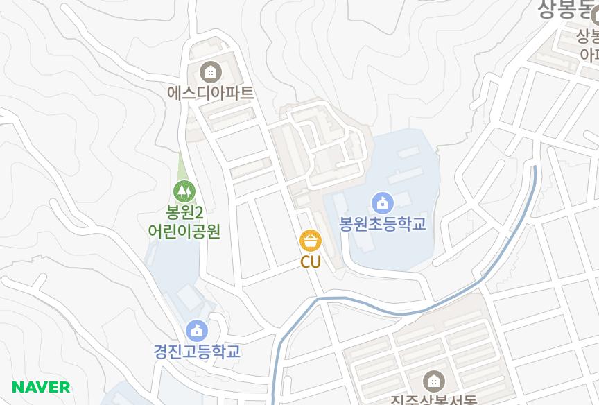 경상남도 진주시 상봉동 삼영 위치·실거래 시세 지도