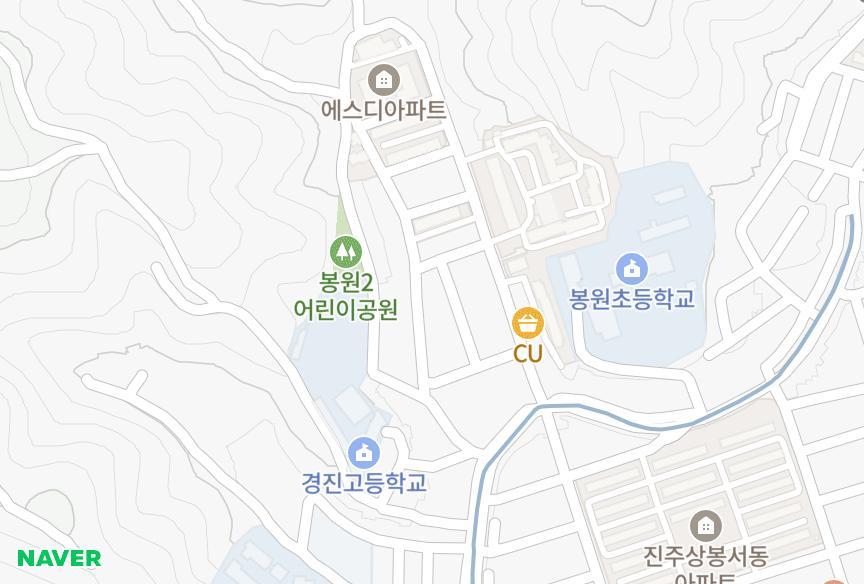 경상남도 진주시 상봉동 주안빌라 위치·실거래 시세 지도